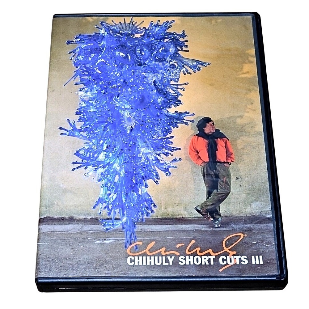 Chihuly Workshop Short Cuts III DVD Glassblowing‎ Art Documentary New